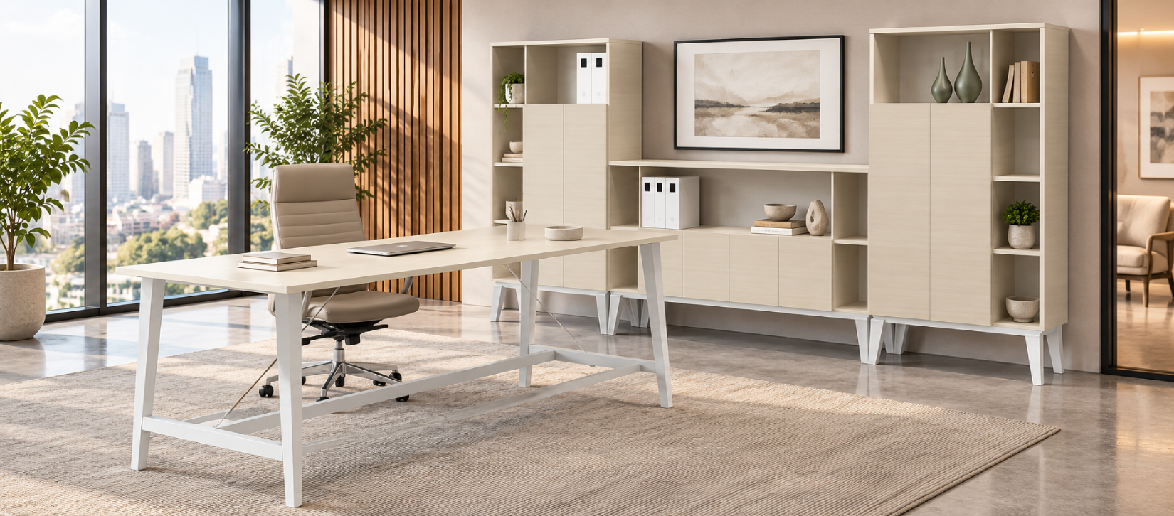 Corby Contemporary Office Workstation