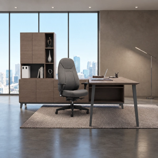 Corby Laminate And Veneer Desking CBY201