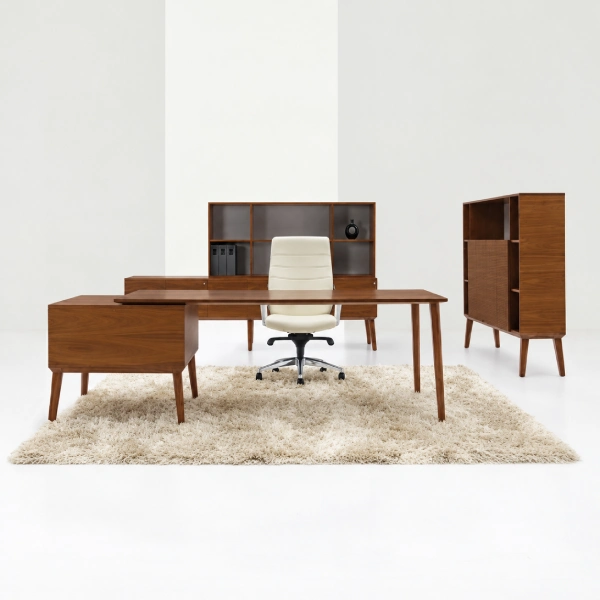 Corby Laminate And Veneer Desking CBY204