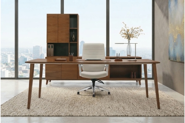 Corby Laminate And Veneer Desking CBY210