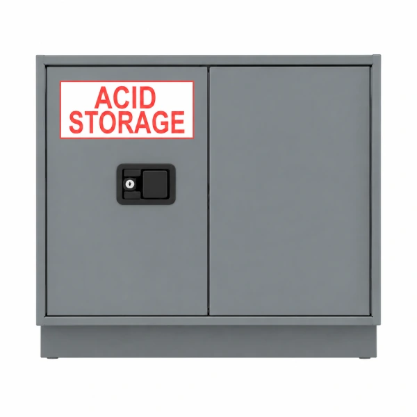 Custom Lab Casework Acid and Flammable Cabinet