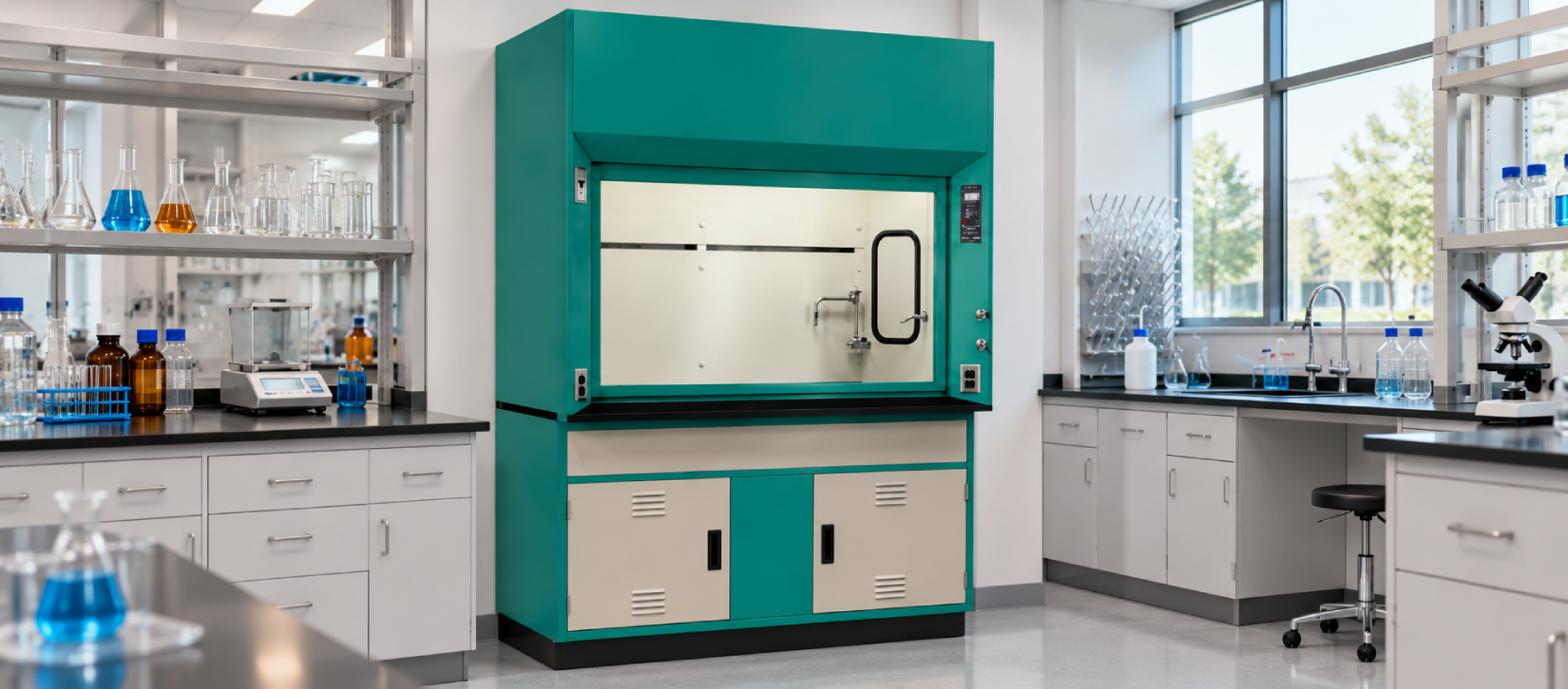 Custom Lab Casework Fume Hood