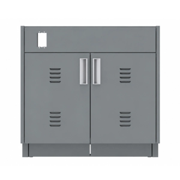 Custom Lab Casework Vented Vacuum Cabinet