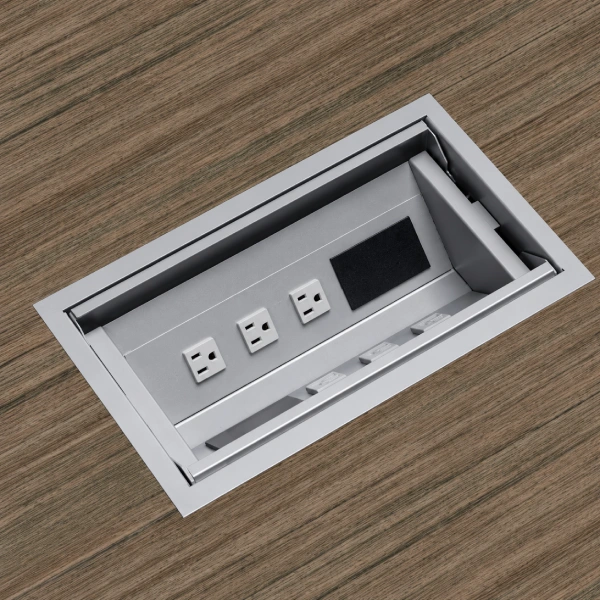 DPC Slim Desktop Power with Outlet, USB-A & USB-C