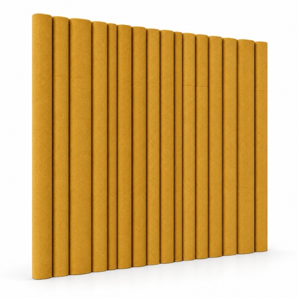 Demi Felt Wall Panels - Gold Sand-product