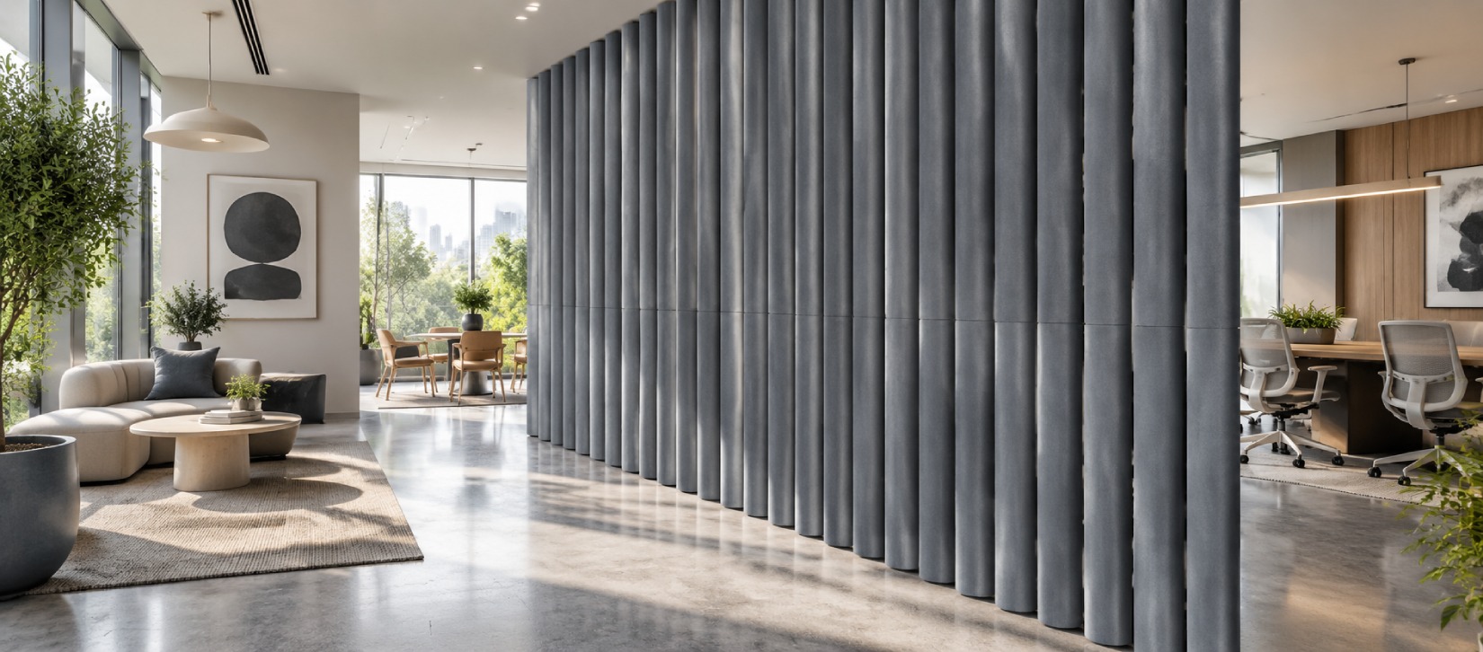 Demi Felt Wall Panels - Mythical Sage