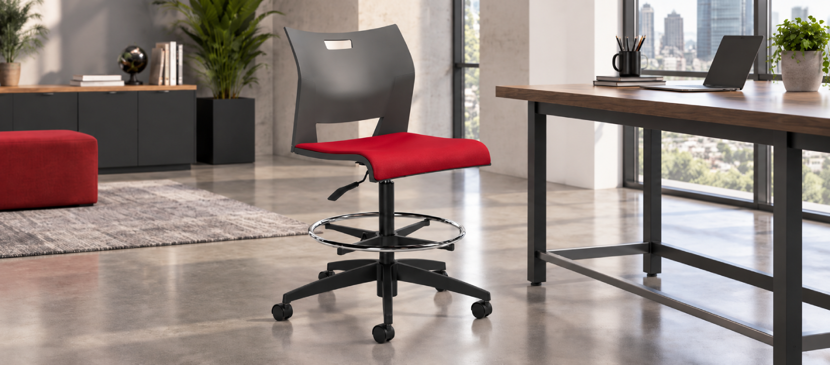 Duet Adjustable Task Stool