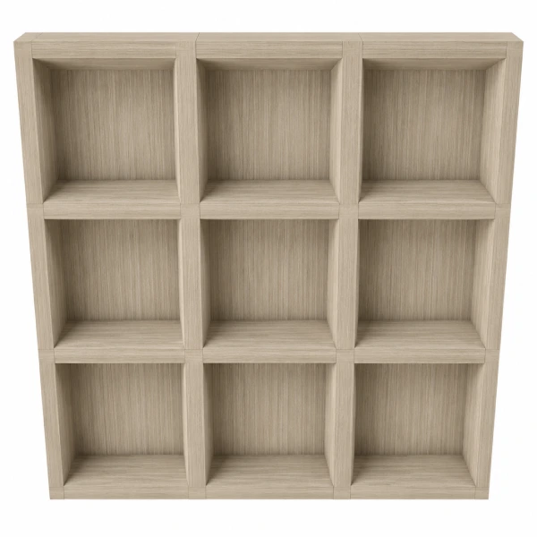 Flip Felt Ceiling Grid Tile Light Wood Grain