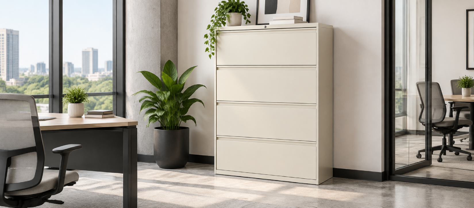 Four Drawer Lateral File Cabinet