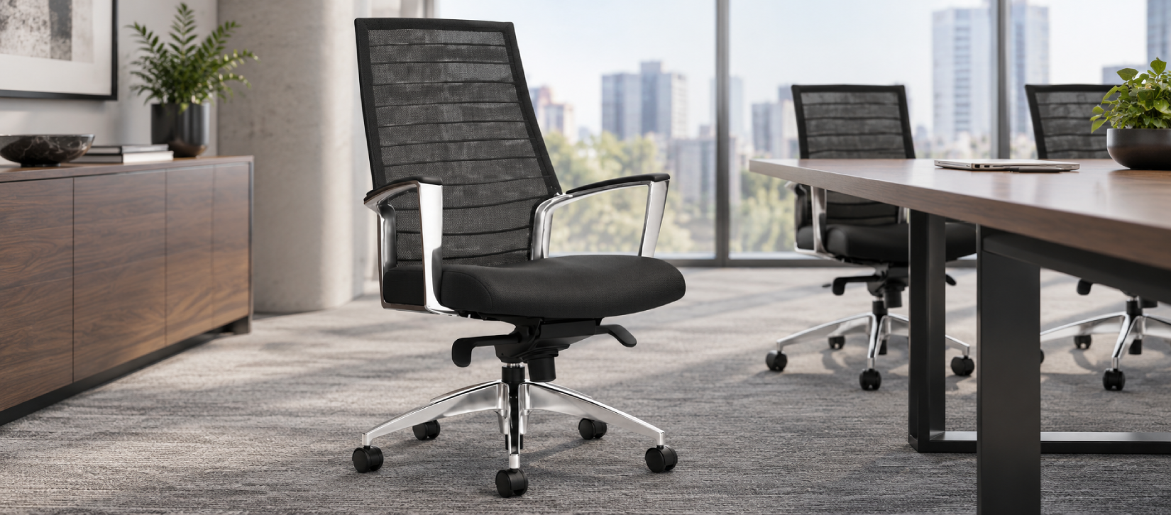 Global Accord High Back Mesh Executive Chair