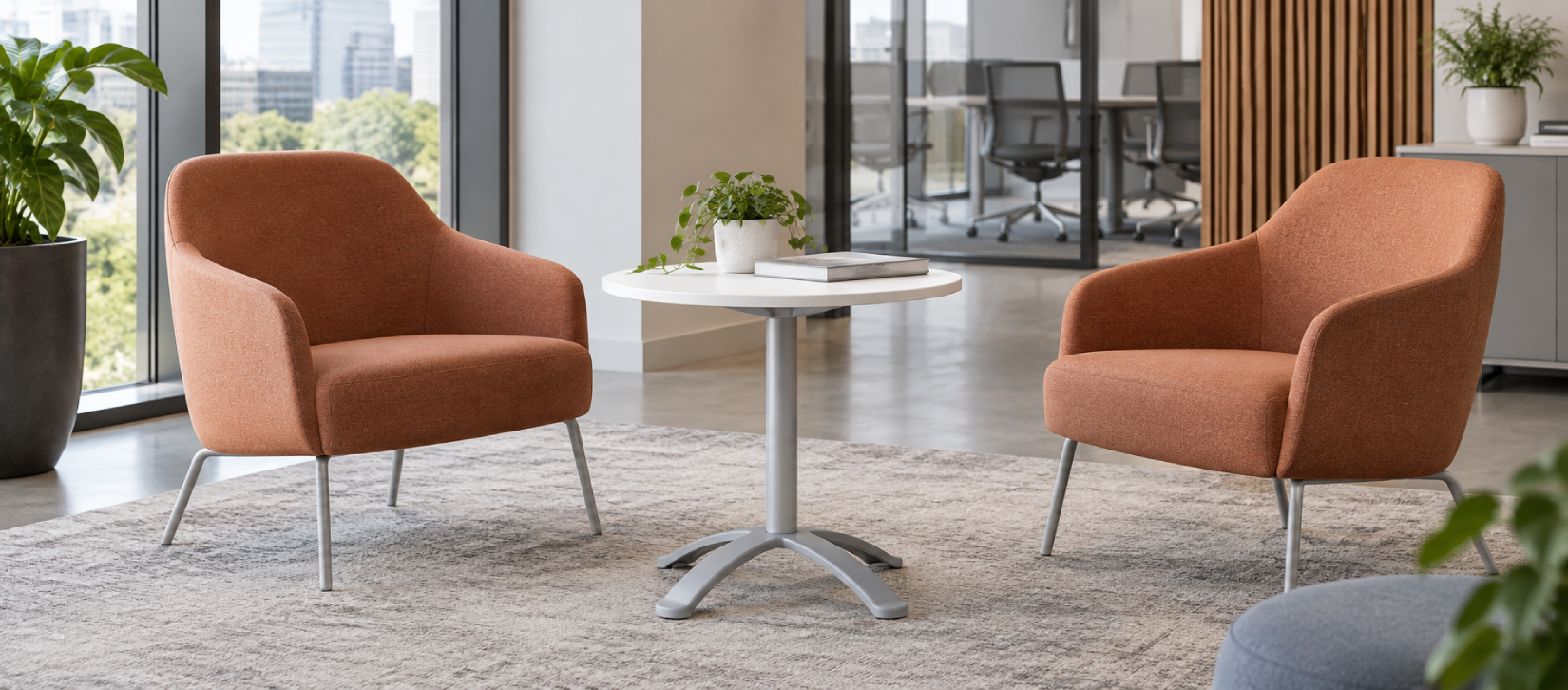 Global Bakhita Lounge and Occasional Tables Round Low Table