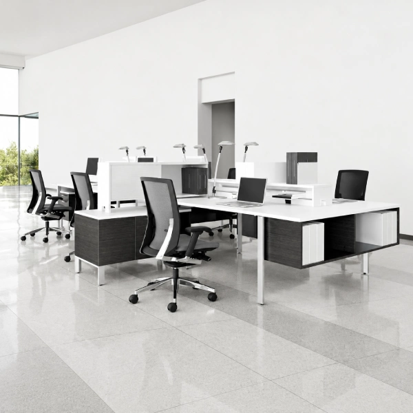 Global Bridges II Office Benching Workstation