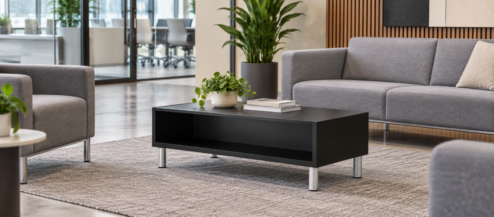 Global Citi Lounge Tables Rectangular Laminate Top