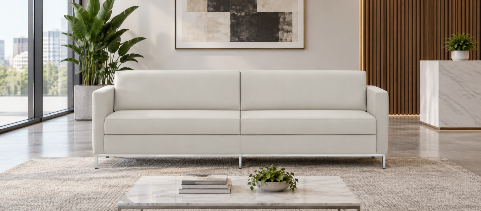 Global Citi Square Four Seat Sofa