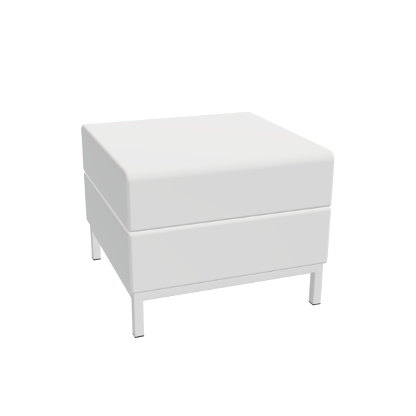 Global Citi Square Upholstered Square Ottoman – S7879