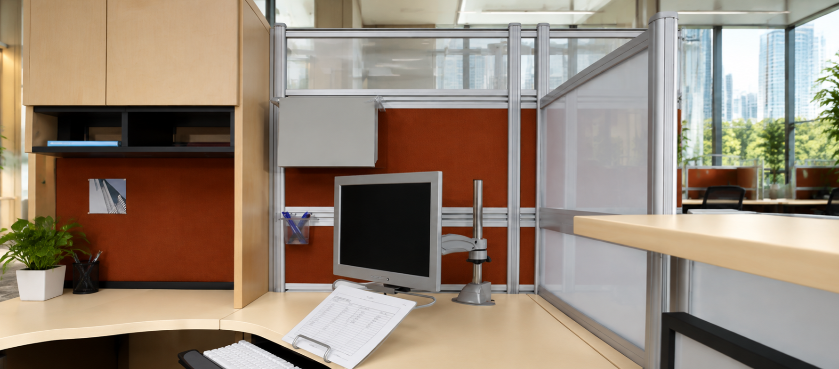 Global Divide Contemporary Office Desk