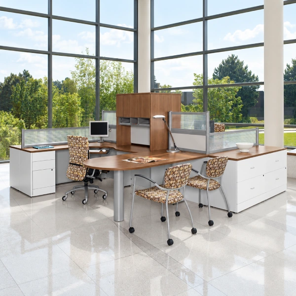 Global Divide Modern Laminate Desk