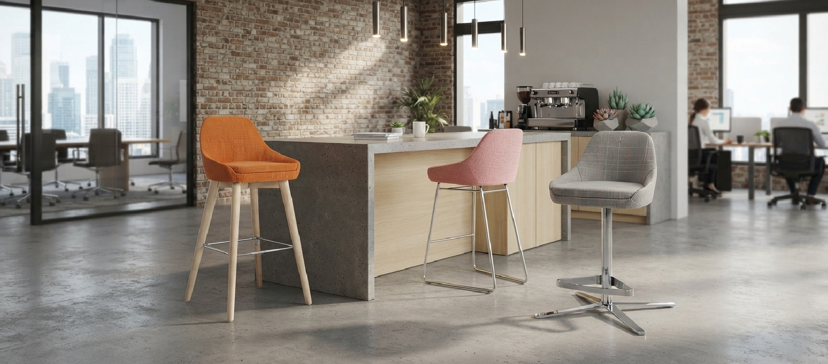 Global Drift Stool Series – Mixed Base Collection