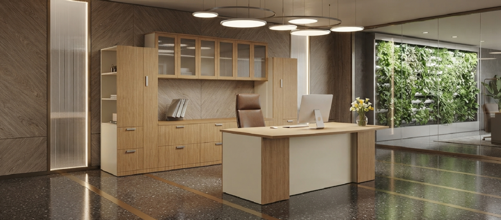 Global Dufferin Laminate Workstation Desk