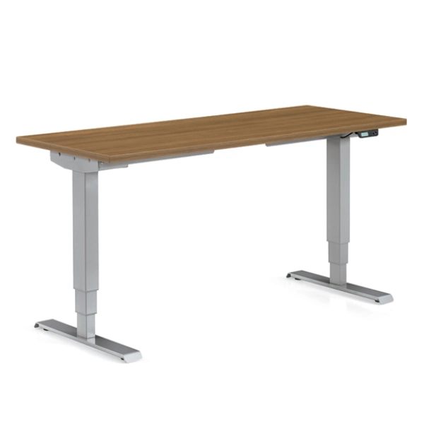 Global Foli Straight Top Height Adjustable Desk
