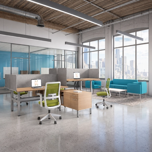 Global FreeFit Modern Office Workstation