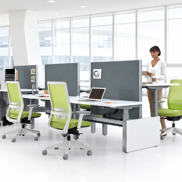 Global FreeFit Modular Benching Desk
