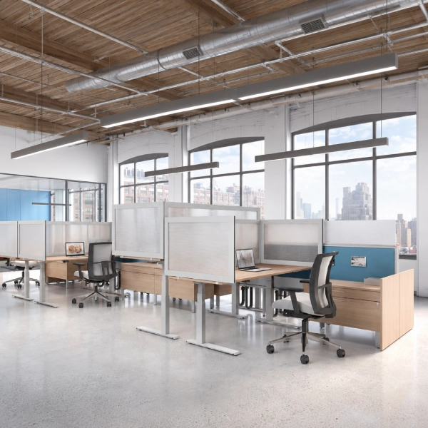 Global FreeFit Modular Office Desk System