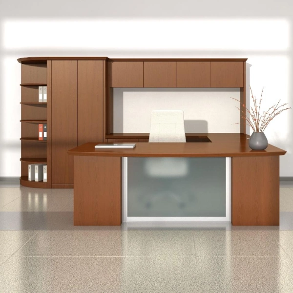 Global Kingston Modular Veneer Office Desk-0