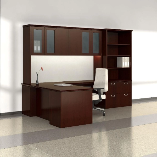 Global Kingston Premium Veneer Office Desk-0