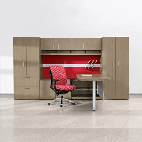 Global Lufton Contemporary Veneer Desking