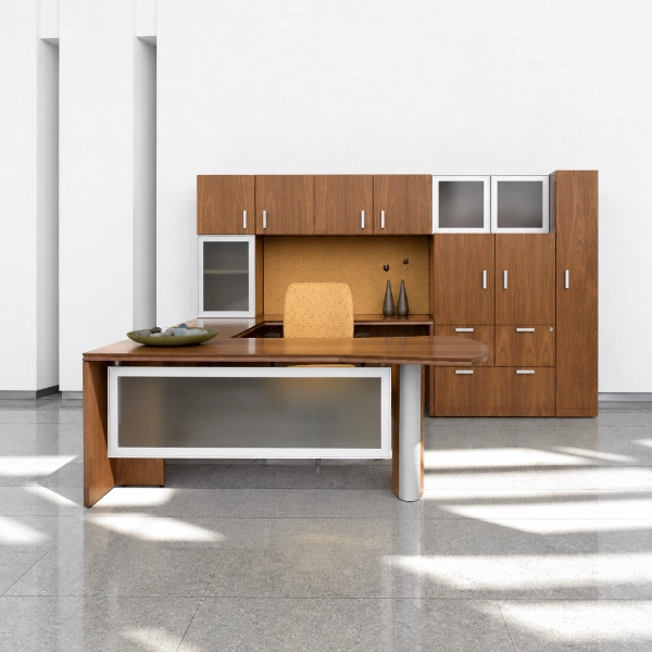 Global Lufton Executive Veneer Desking Collection