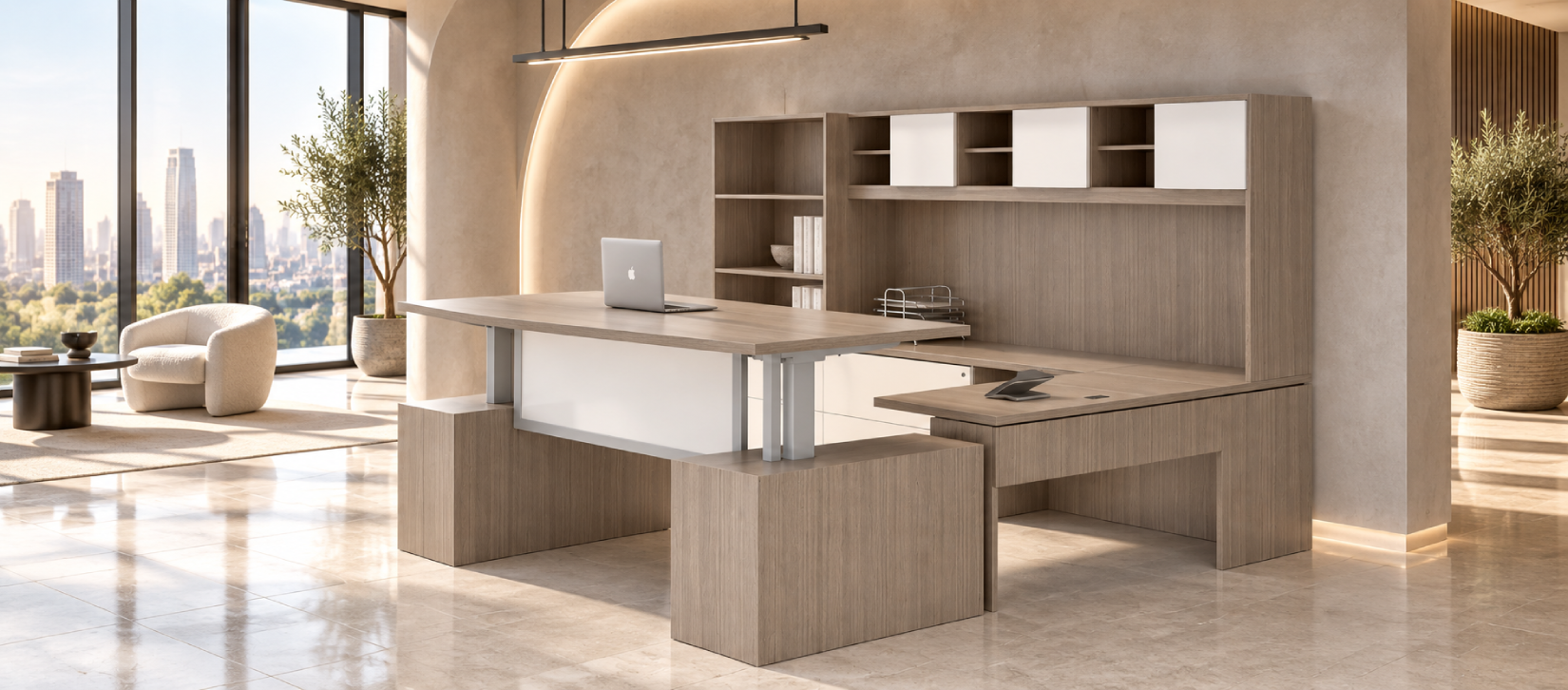 Global Lufton Premium Veneer Office Series