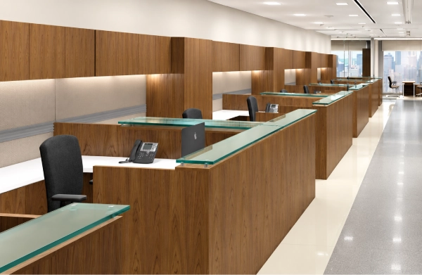 Global Lufton Veneer Office Desk Series
