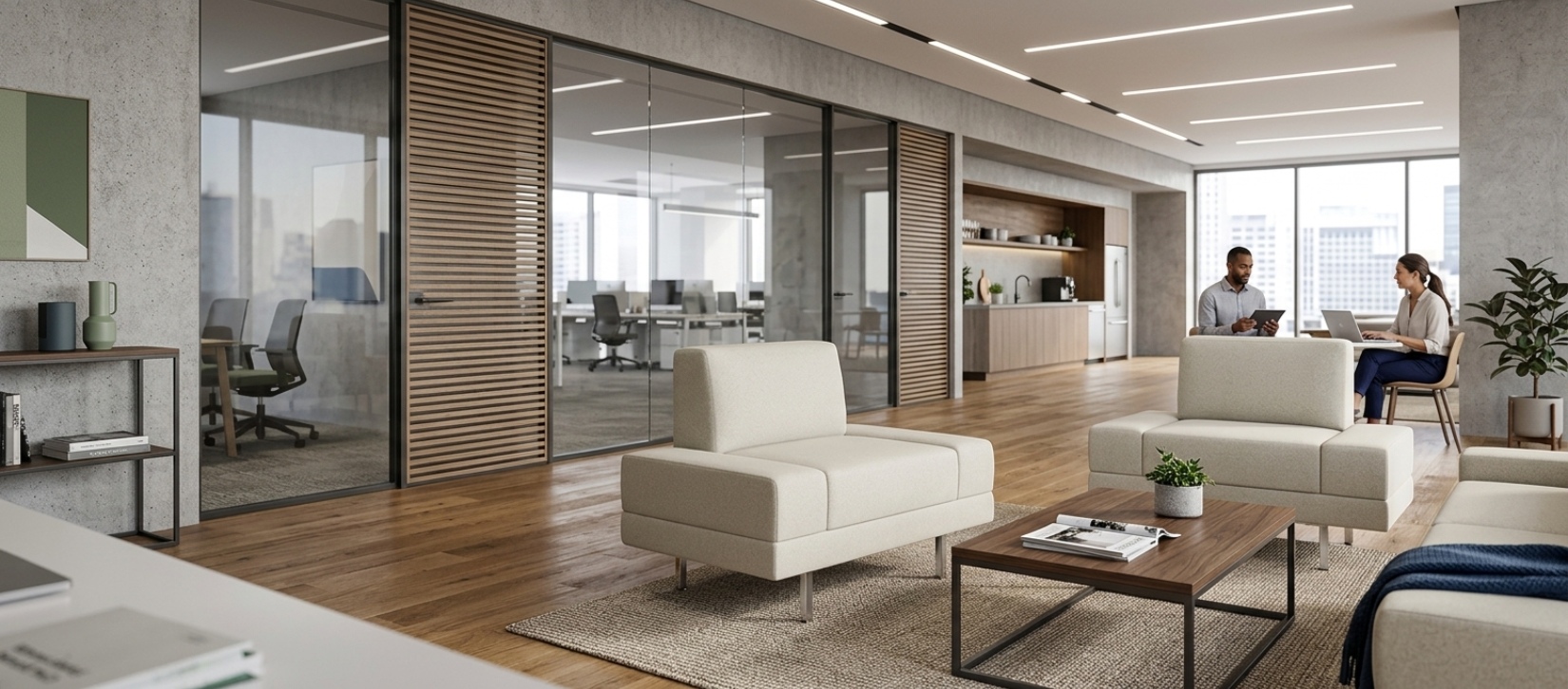 Global ML Park Ivory Single-Seat Lounge Chair