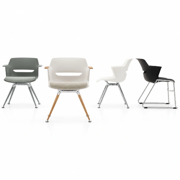 Global Moda Mixed-Base Office Guest Chair Collection
