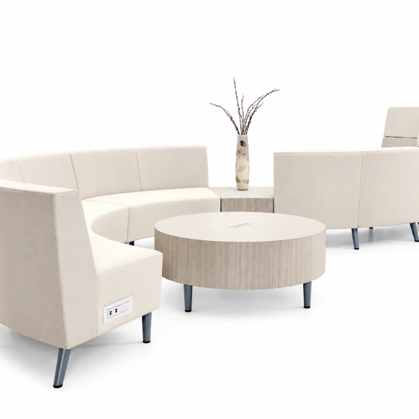 Global River Curved Modular Lounge Seating Collection