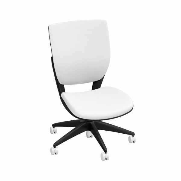 Global Roma Armless Conference Chair