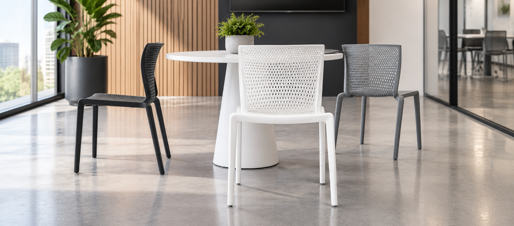 Global Spyker Stacking and Nesting Chair Collection