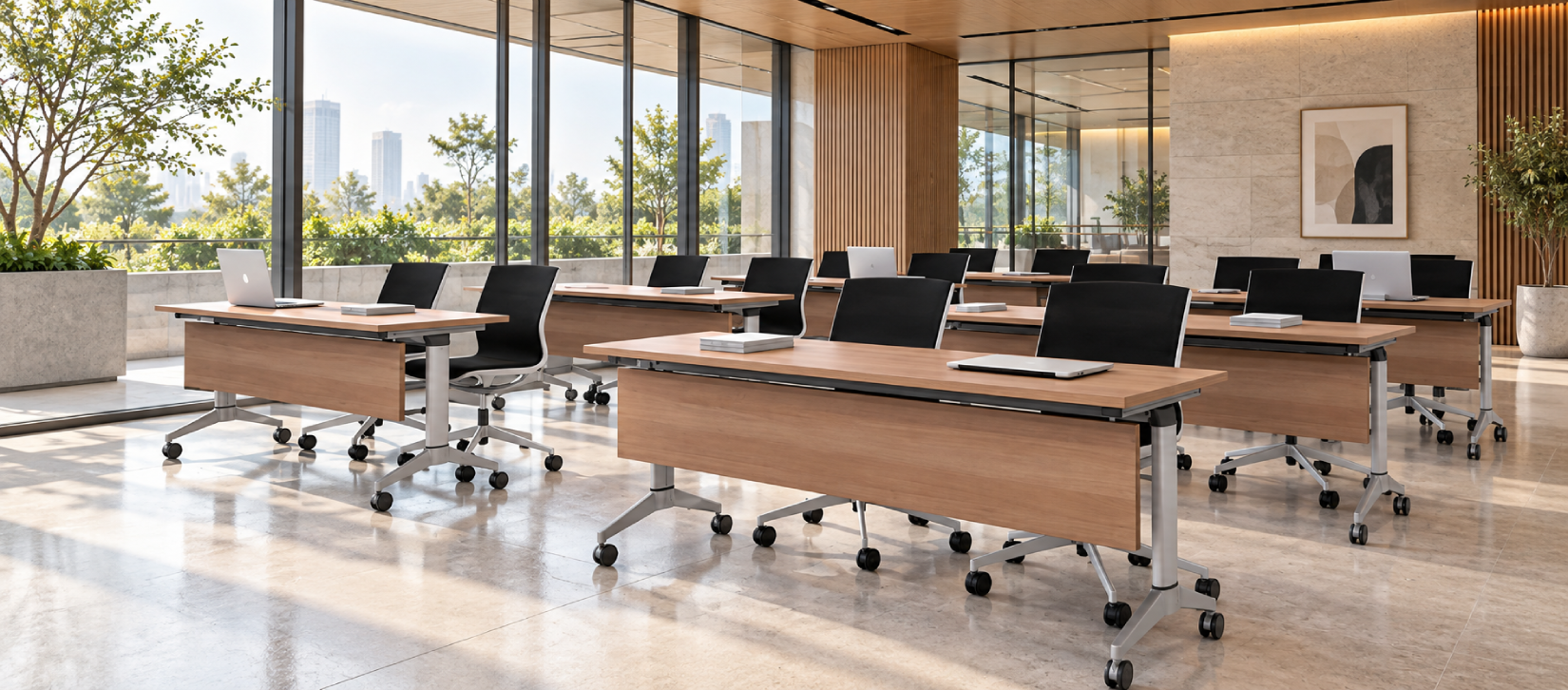 Global Terina Folding and Nesting Table