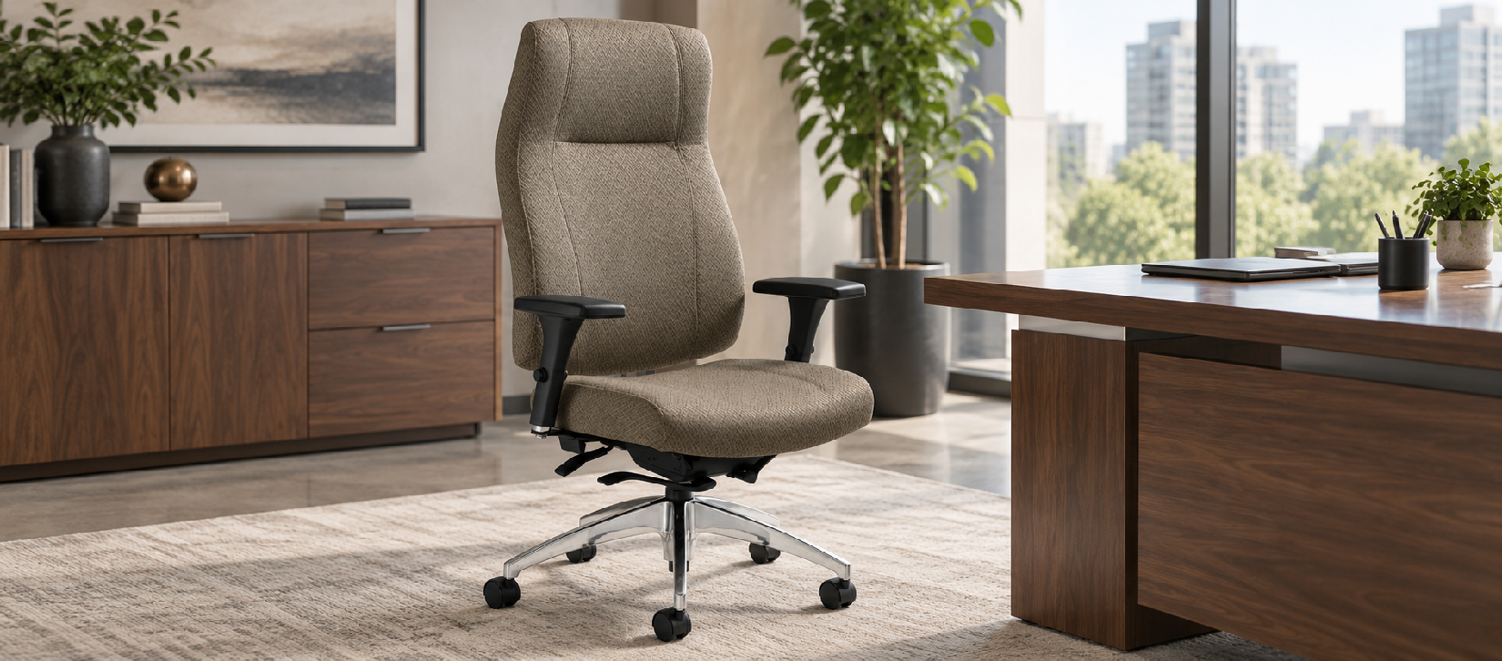 Global Triumph High Back Ergonomic Executive Chair
