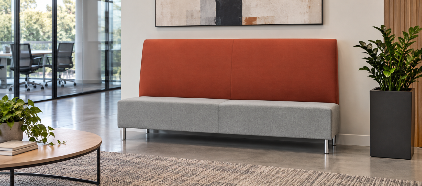Global Venture Three Seat Banquette Seating