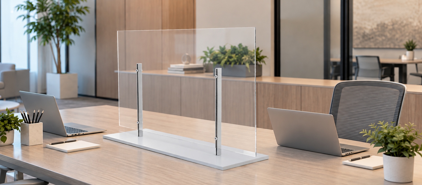 Global Wellness Clear Clamp-Mount Health Screen
