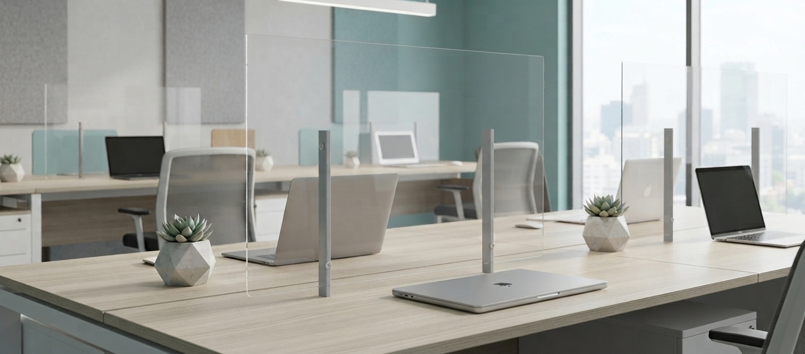 Global Wellness Clear Surface-Mount Health Screen