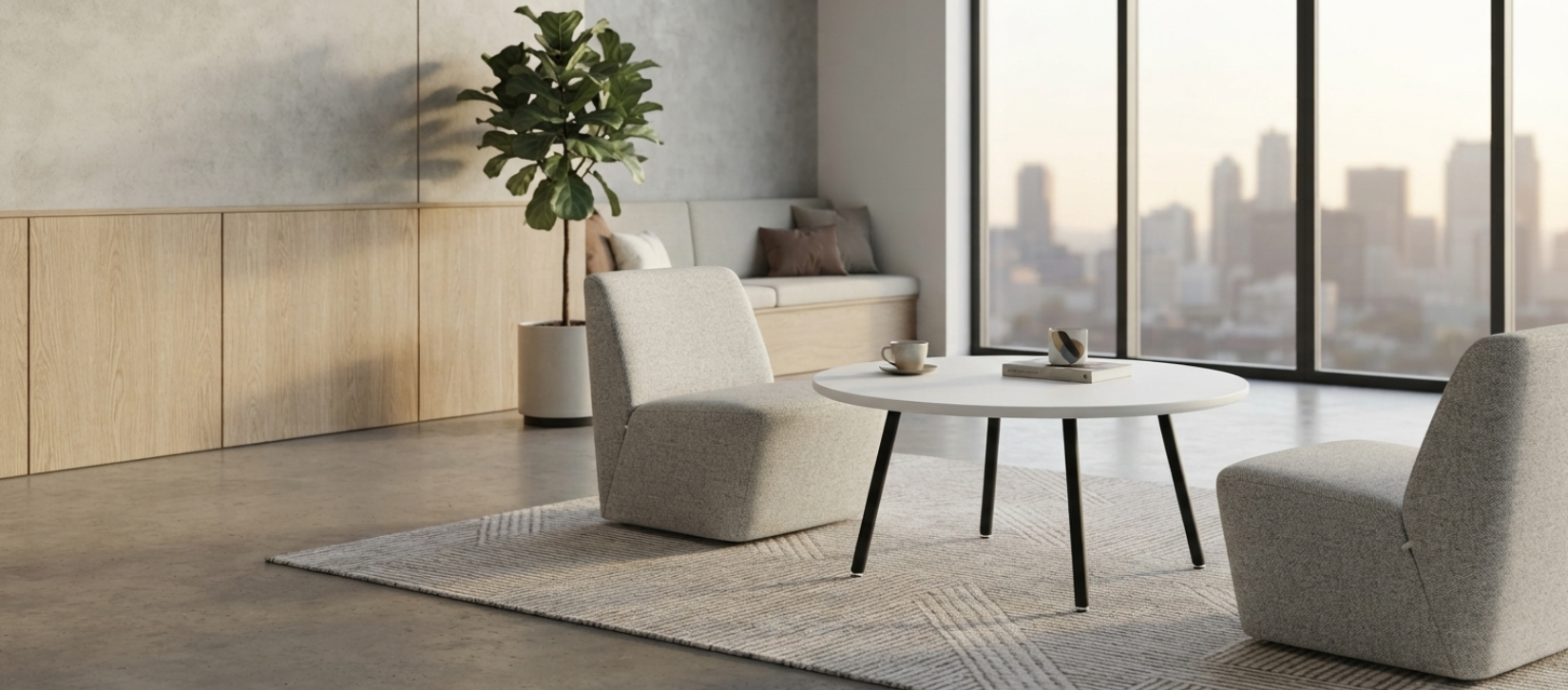 Global Wind Round Lounge Table