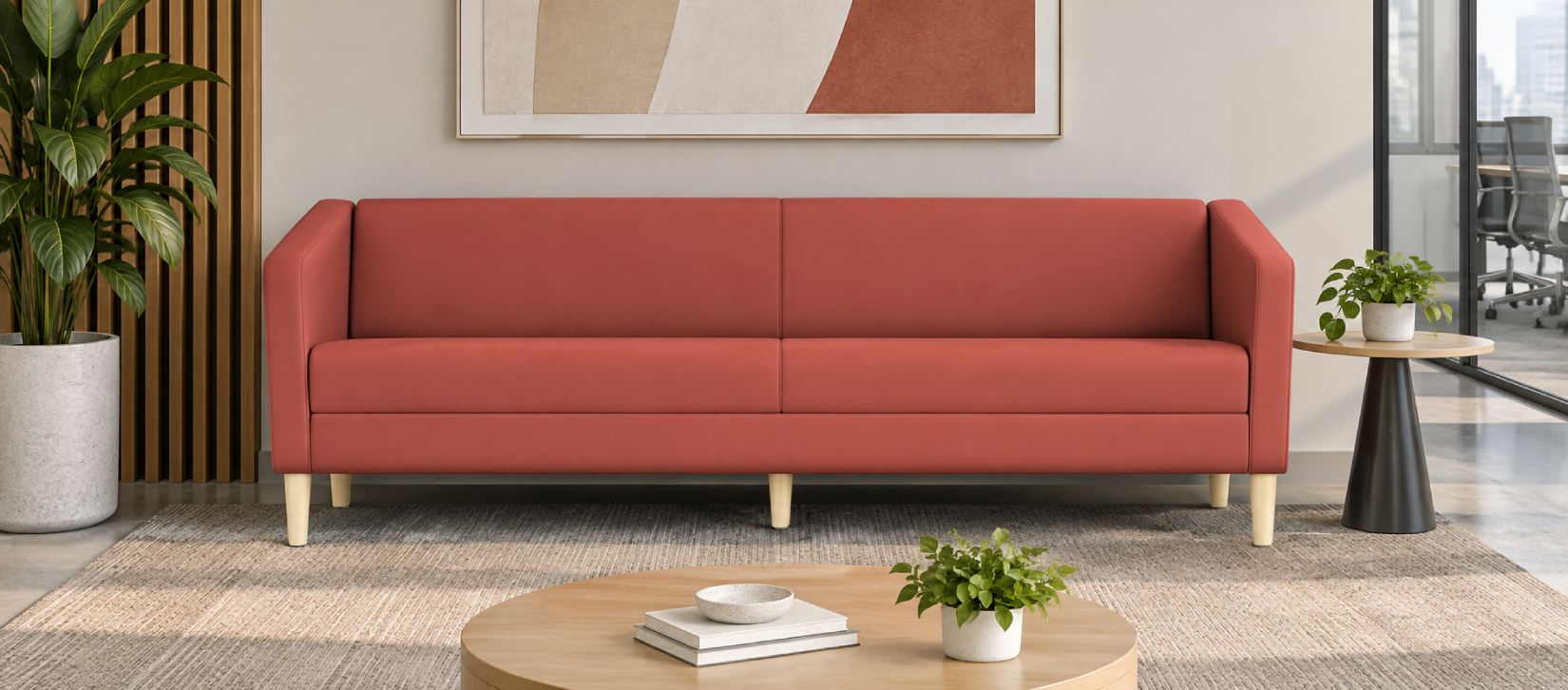 Global Wind Three Seat Lounge Sofa