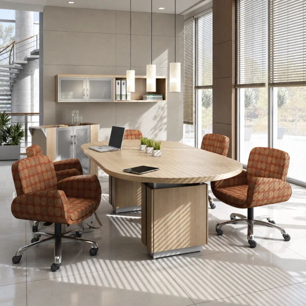 Global Zira Collection 8' Oval Conference Table