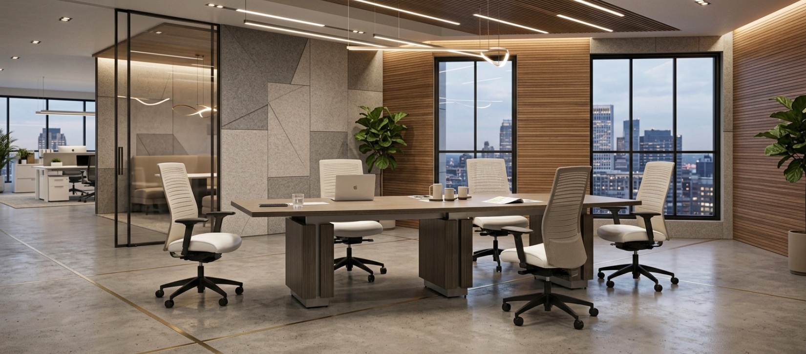 Global Zira Series Boat-Shaped Conference