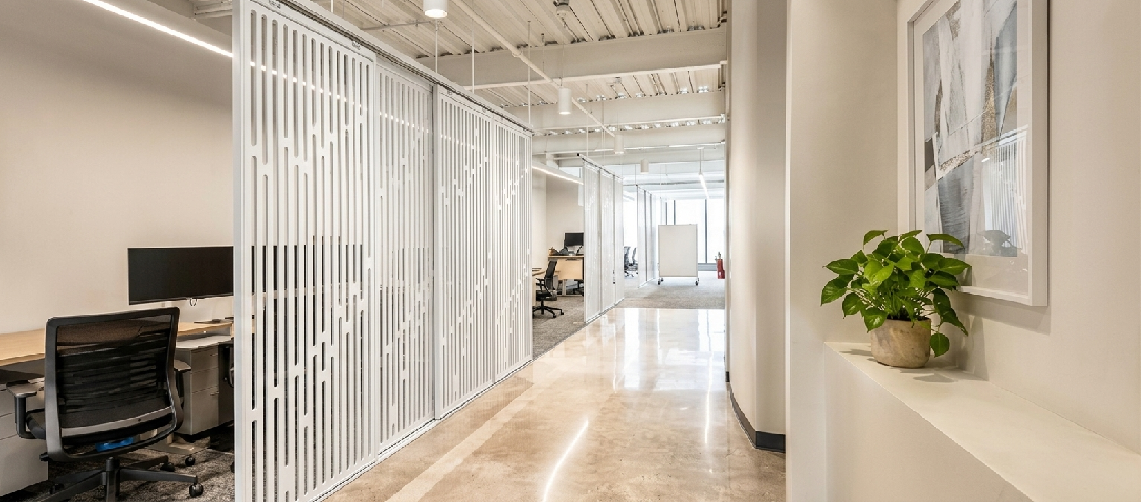 Glyd Felt Room Dividers - BANDE
