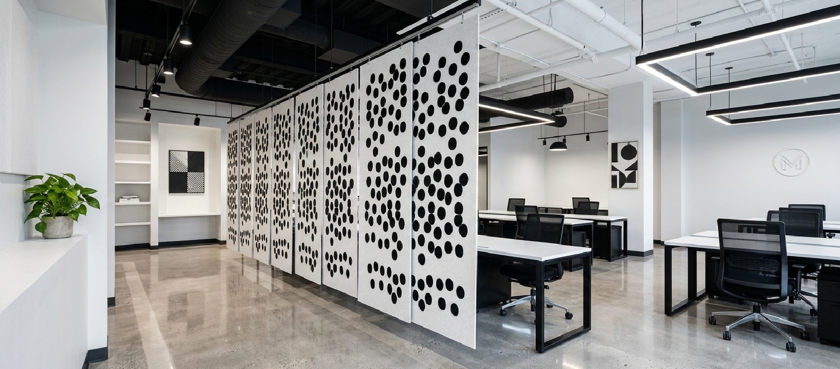 Glyd Felt Room Dividers - CRISTYL