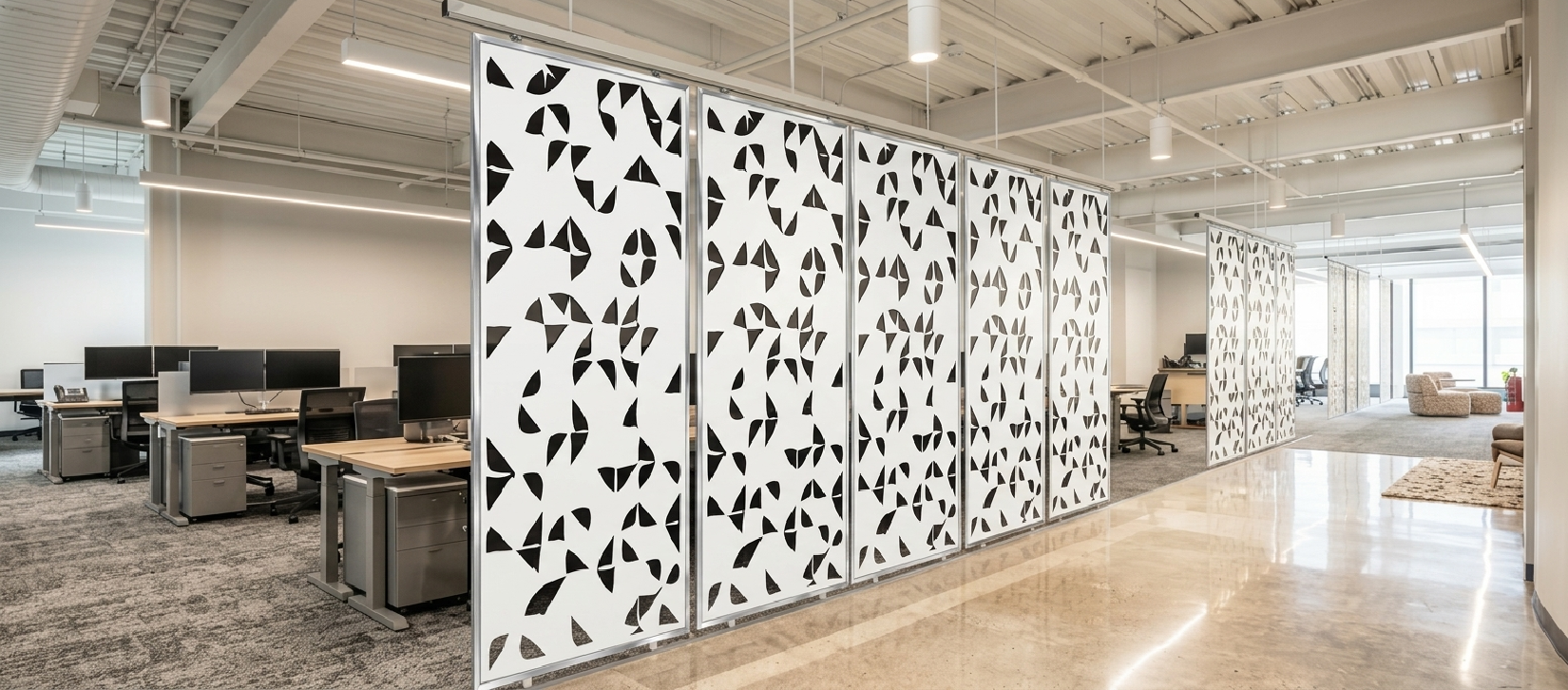 Glyd Felt Room Dividers - KYTE